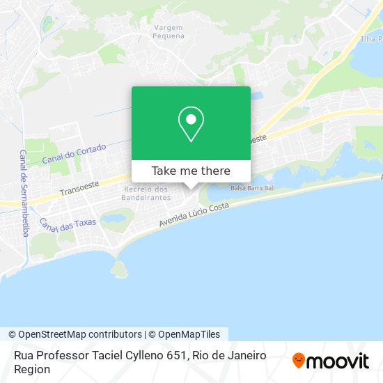 Rua Professor Taciel Cylleno 651 map