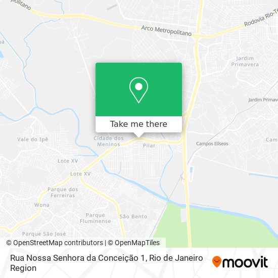 Rua Nossa Senhora da Conceição 1 map