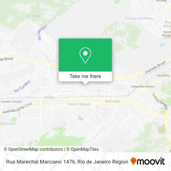 Rua Marechal Marciano 1476 map