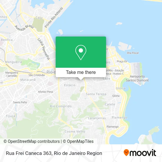 Rua Frei Caneca 363 map