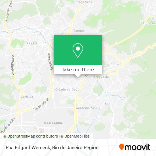Rua Edgard Werneck map