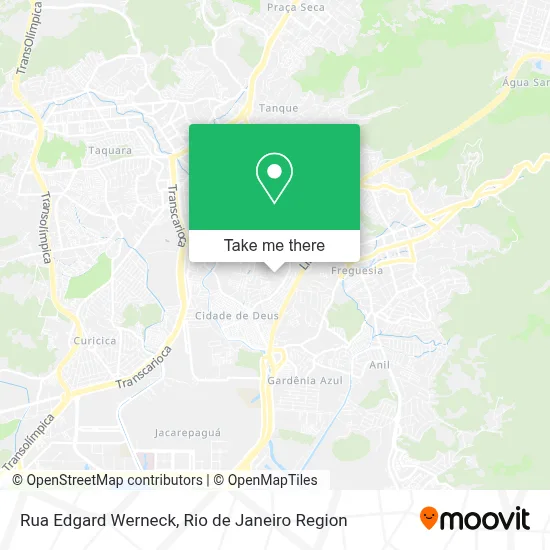 Rua Edgard Werneck map