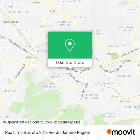 Rua Lima Barreto 270 map