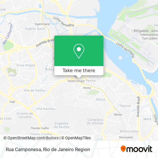 Rua Camponesa map
