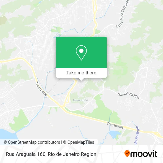 Rua Araguaia 160 map