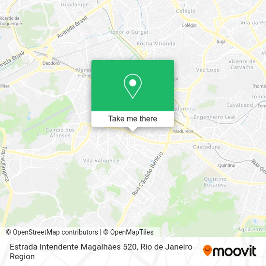 Estrada Intendente Magalhães 520 map