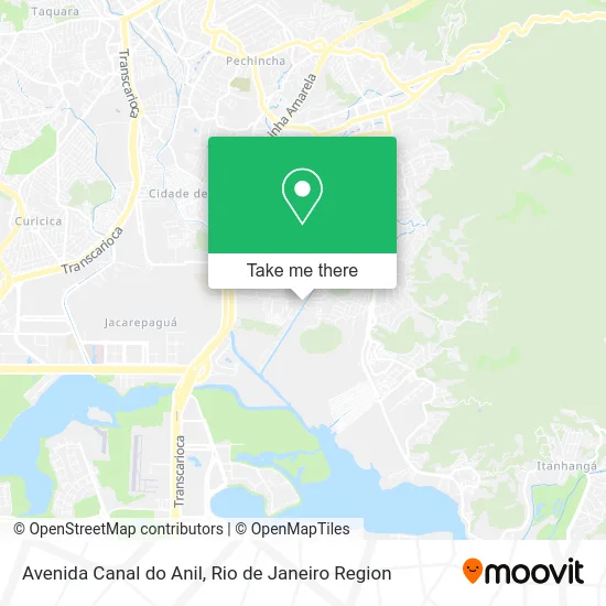 Avenida Canal do Anil map