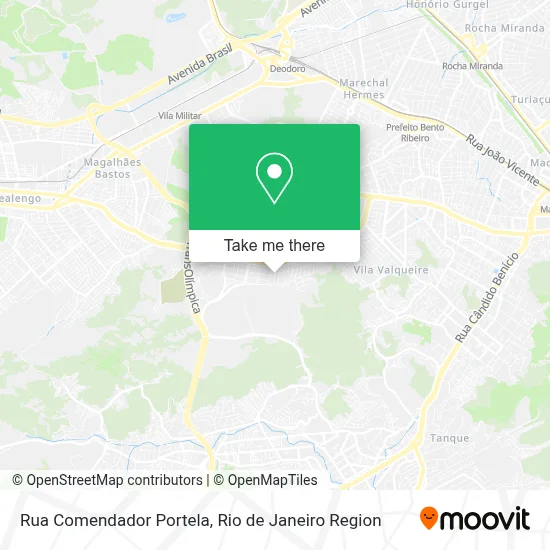 Rua Comendador Portela map