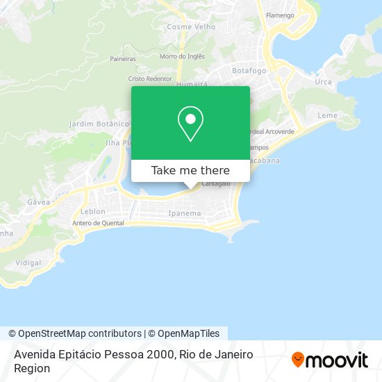Mapa Avenida Epitácio Pessoa 2000