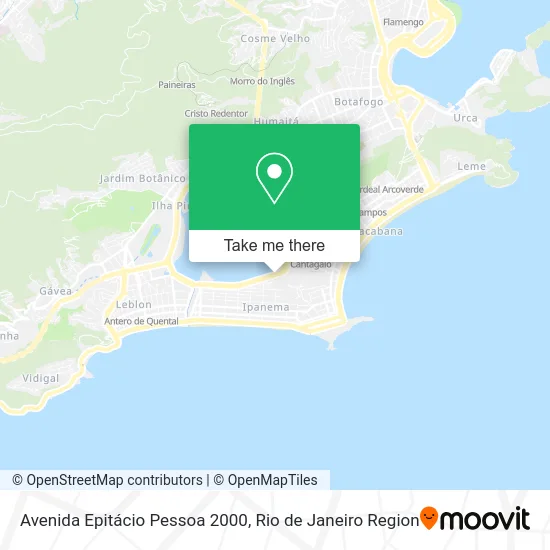 Avenida Epitácio Pessoa 2000 map