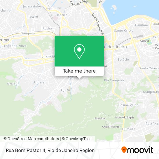 Mapa Rua Bom Pastor 4