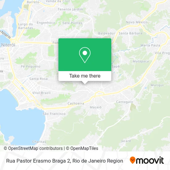 Rua Pastor Erasmo Braga 2 map
