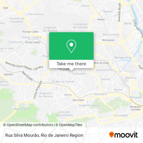 Rua Silva Mourão map