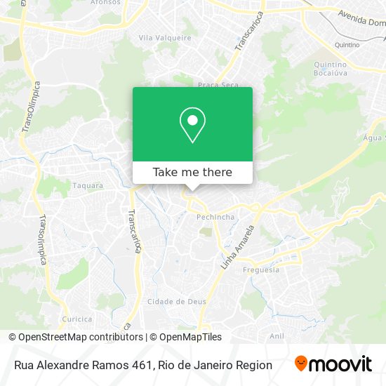 Mapa Rua Alexandre Ramos 461