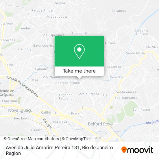 Avenida Júlio Amorim Pereira 131 map