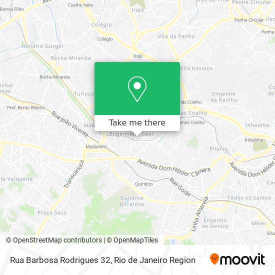 Mapa Rua Barbosa Rodrigues 32