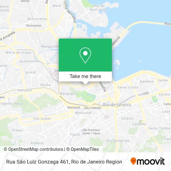Rua São Luiz Gonzaga 461 map