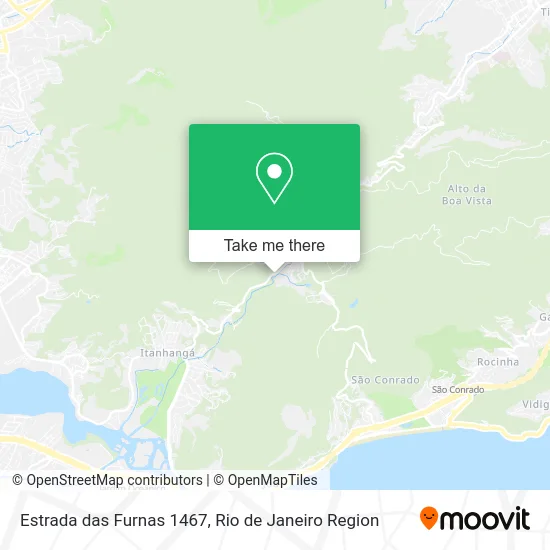 Estrada das Furnas 1467 map