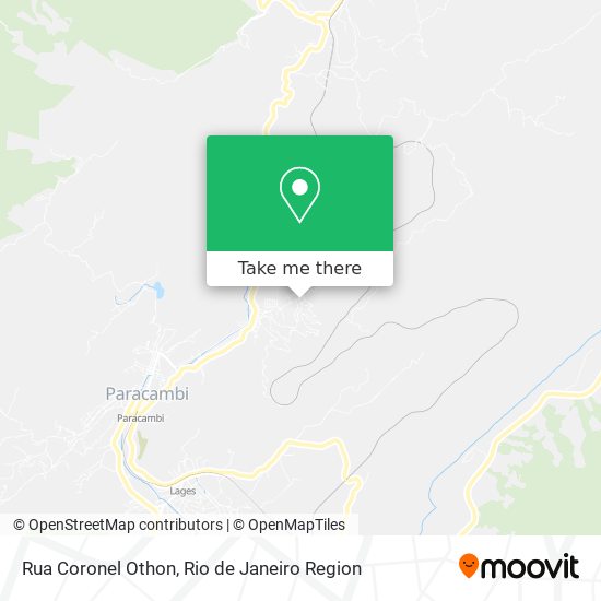 Rua Coronel Othon map