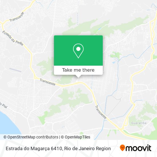 Estrada do Magarça 6410 map