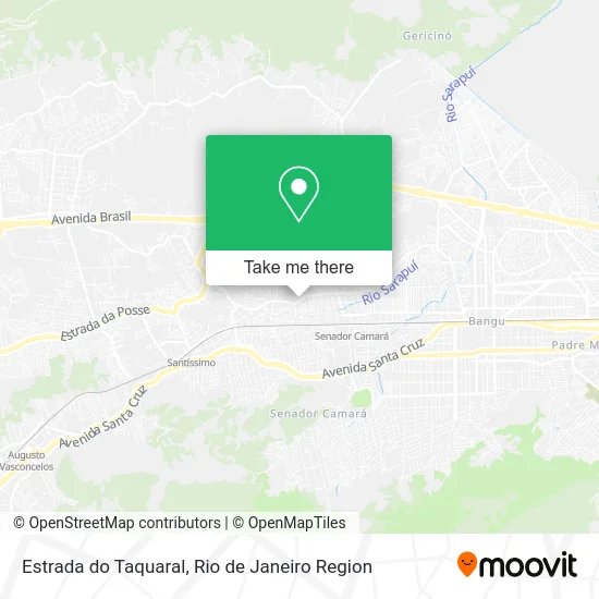Estrada do Taquaral map