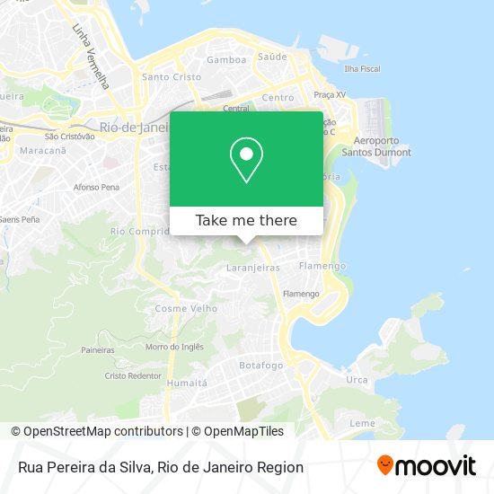 Rua Pereira da Silva map