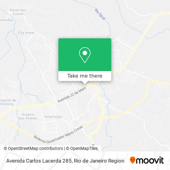 Avenida Carlos Lacerda 285 map