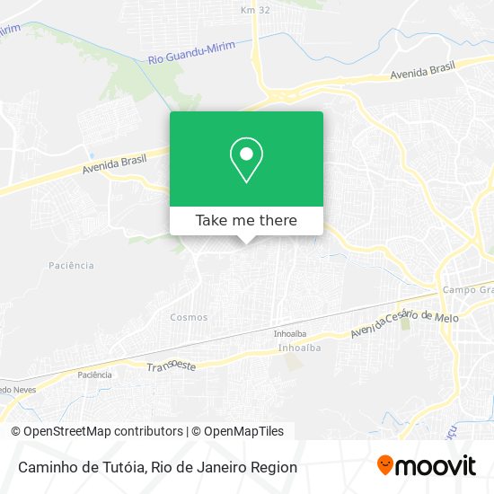 Caminho de Tutóia map