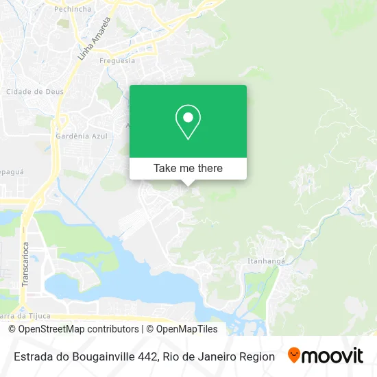 Estrada do Bougainville 442 map