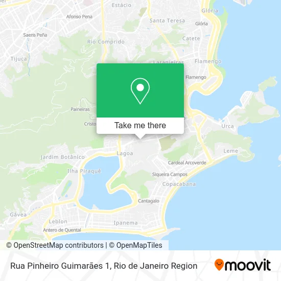 Rua Pinheiro Guimarães 1 map