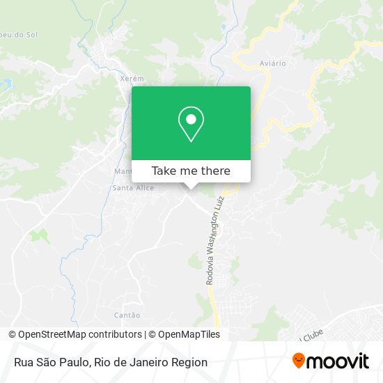 Rua São Paulo map