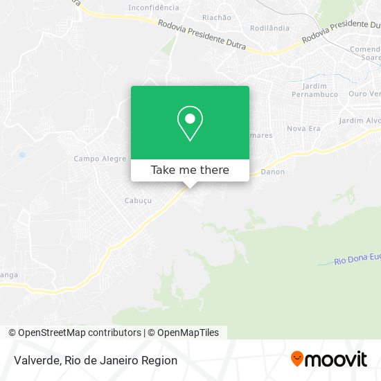 Valverde map
