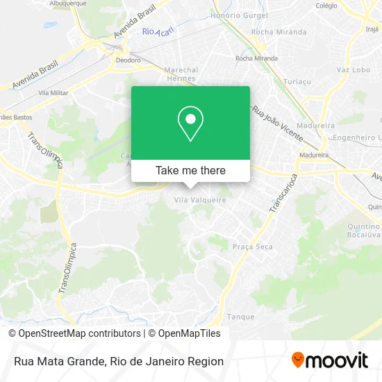 Rua Mata Grande map