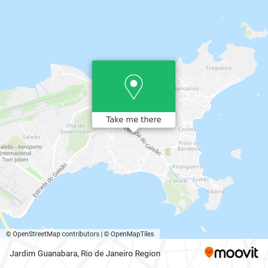 Mapa Jardim Guanabara