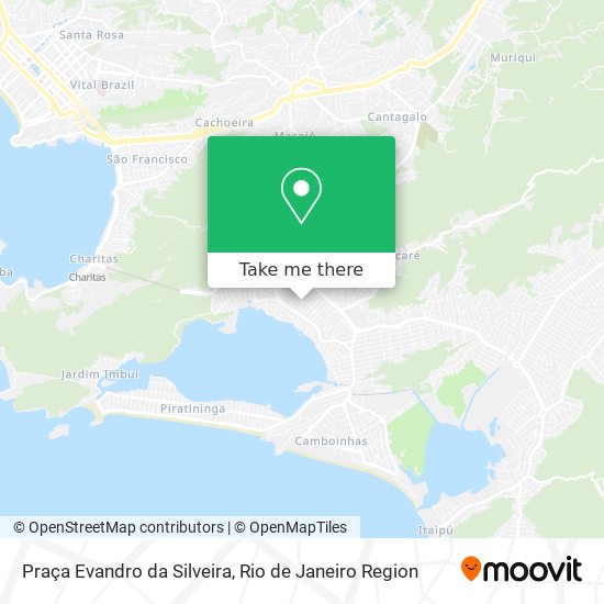 Praça Evandro da Silveira map