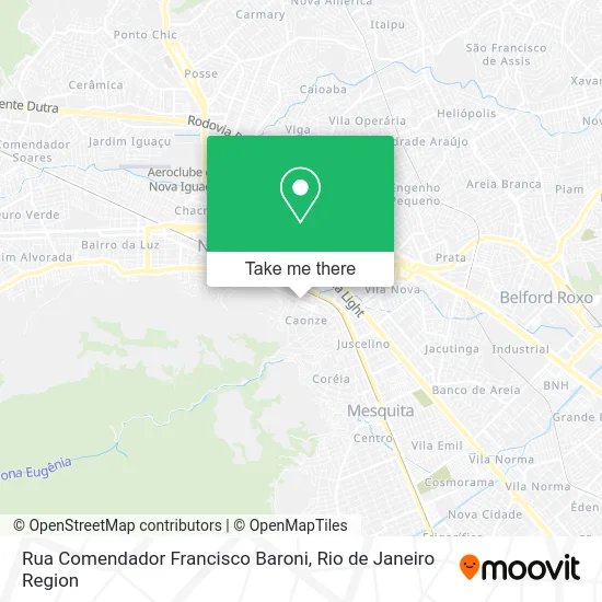 Rua Comendador Francisco Baroni map