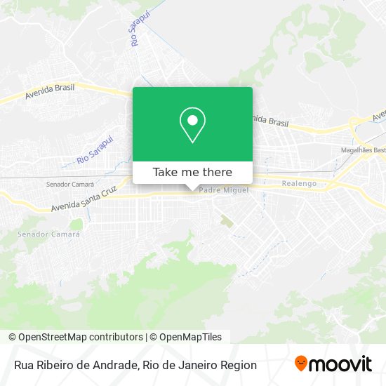 Rua Ribeiro de Andrade map