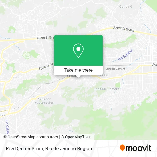 Rua Djalma Brum map