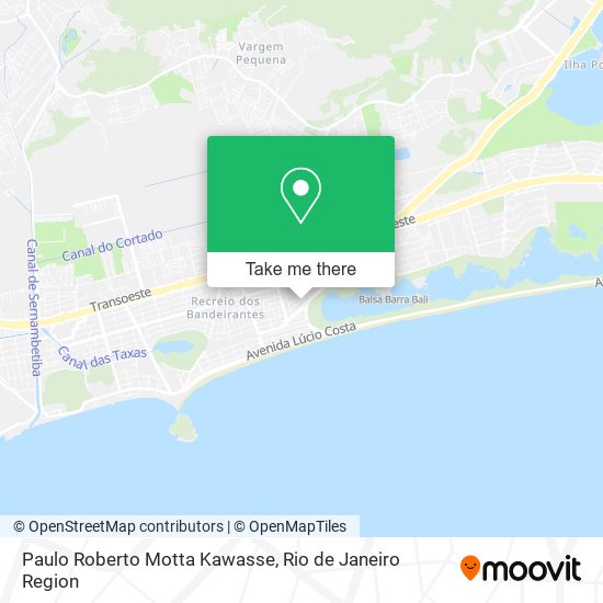 Paulo Roberto Motta Kawasse map