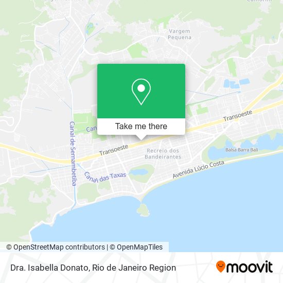 Dra. Isabella Donato map