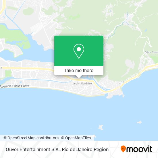 Mapa Ouver Entertainment S.A.