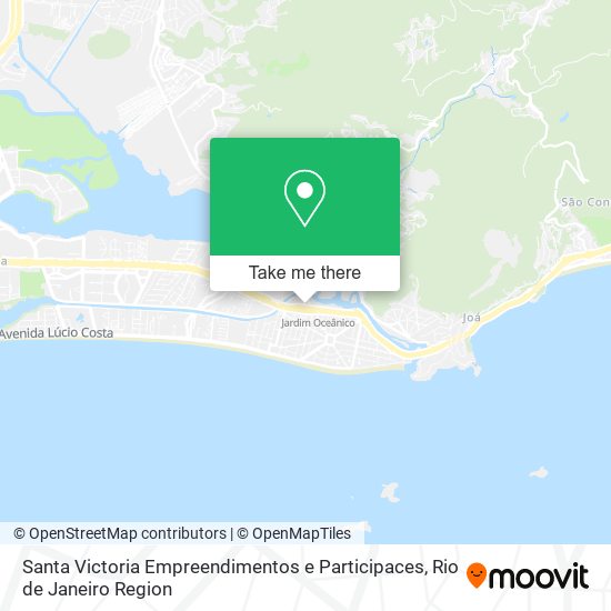 Santa Victoria Empreendimentos e Participaces map