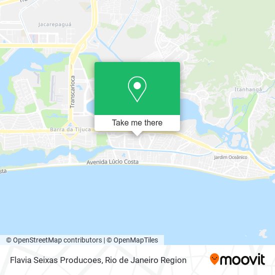 Flavia Seixas Producoes map