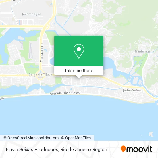 Flavia Seixas Producoes map