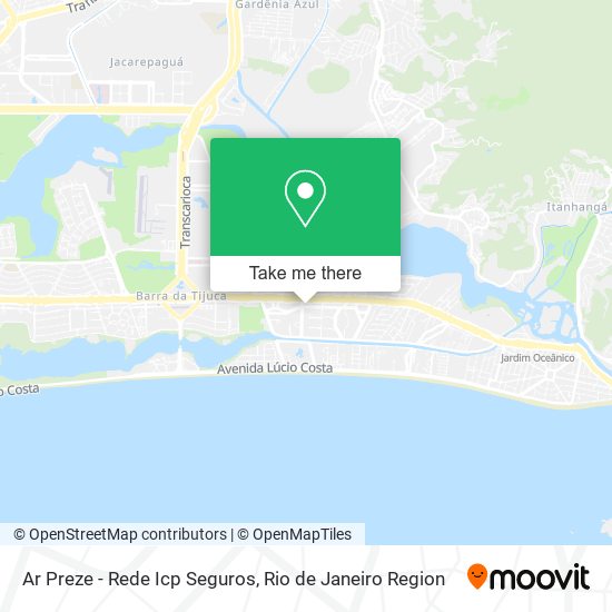 Mapa Ar Preze - Rede Icp Seguros