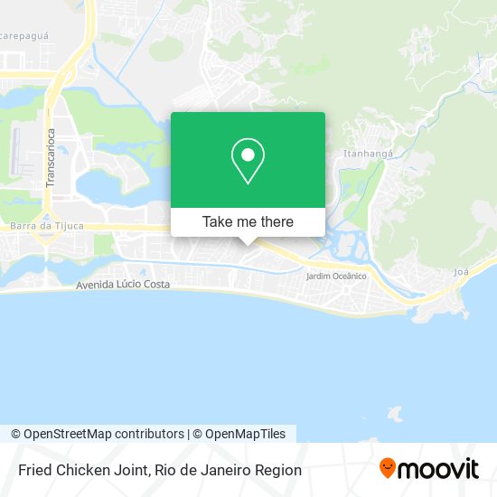 Fried Chicken Joint map