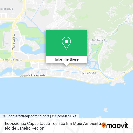 Mapa Ecoscientia Capacitacao Tecnica Em Meio Ambiente