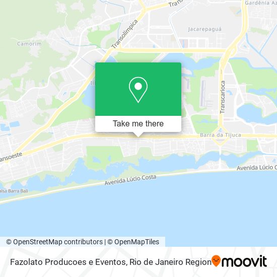 Fazolato Producoes e Eventos map