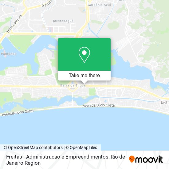 Freitas - Administracao e Empreendimentos map