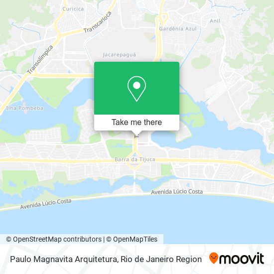 Mapa Paulo Magnavita Arquitetura